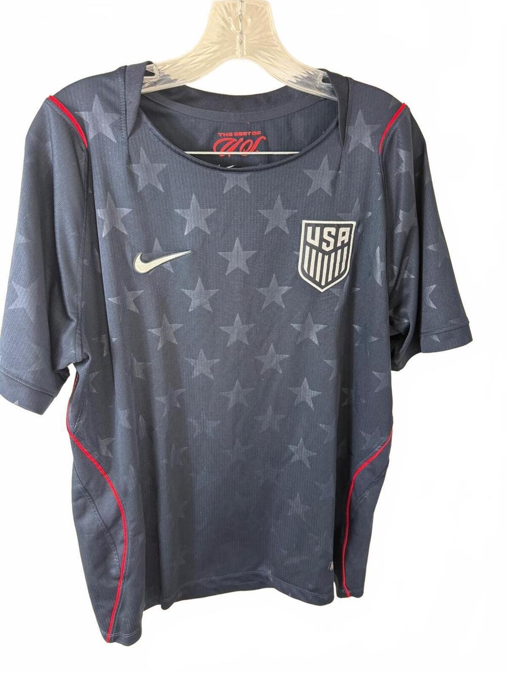Nike USA Soccer Jersey U.S. Dri-Fit Size Large